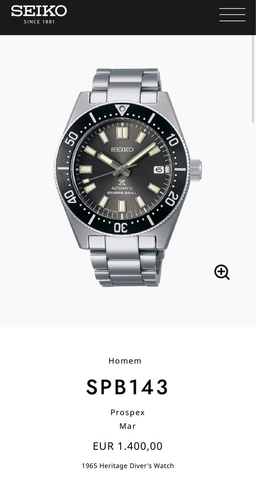 Seiko Prospex SPB143J1