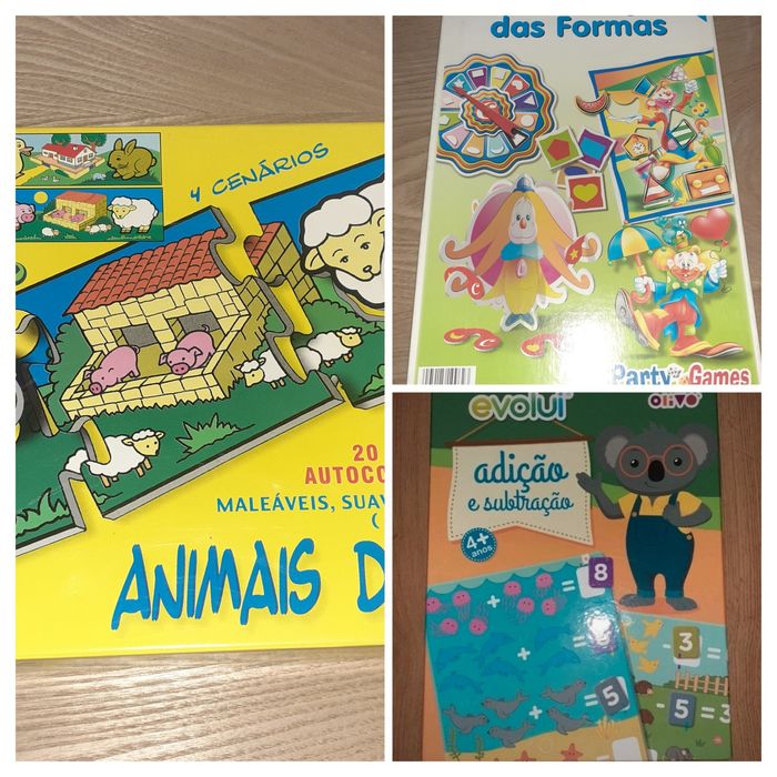 Jogos infantis em óptimo estado