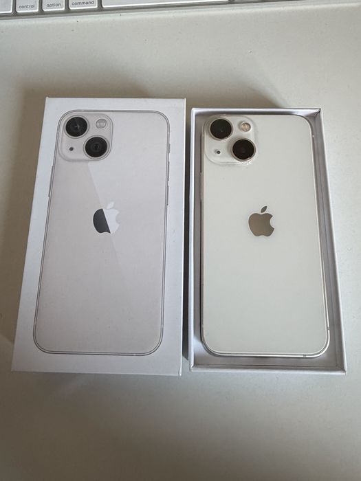 iPhone 13 mini 256gb Starlight Idealny Bateria 100%