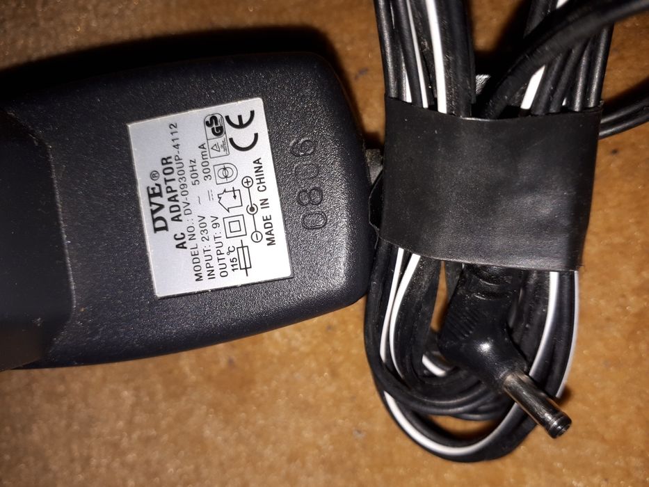 Ac adaptador 9v