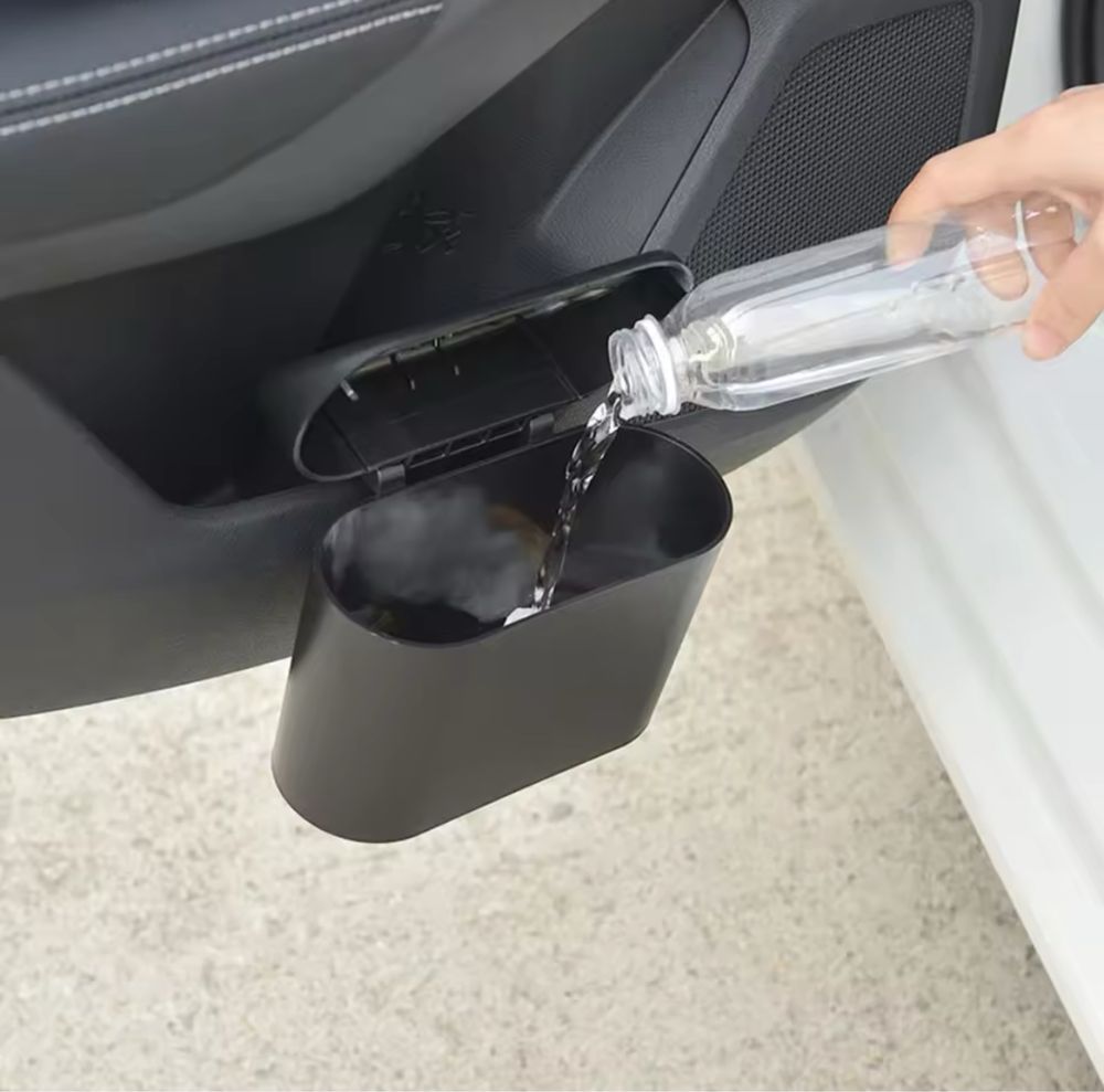 1x Kosz Push Mini 1L na drzwi do samochodu na biurko