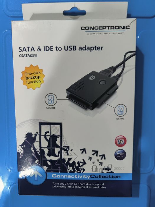 Conceptronic Sara & ide to USB adapter