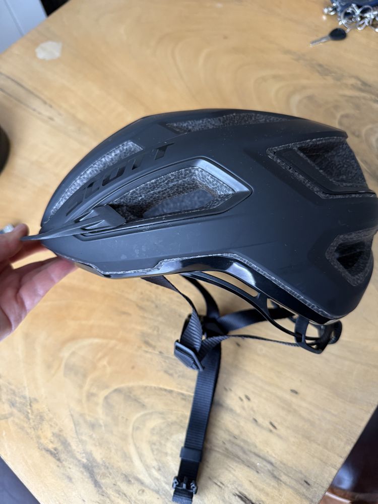 Kask rowerowy MTB, scott ARX, M, 55-59 cm, czarny