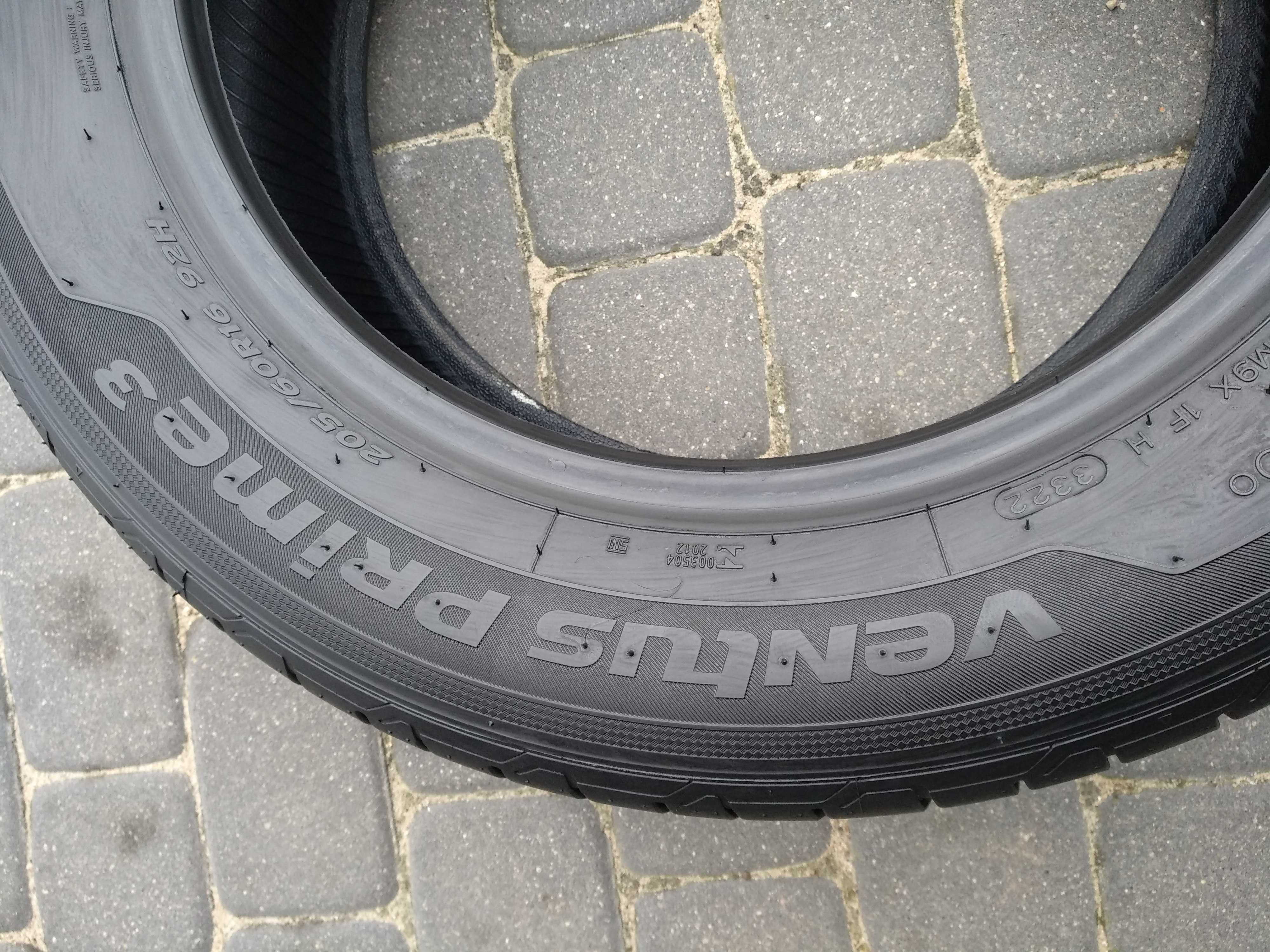 Opony letnie 205/60R16 Hankook