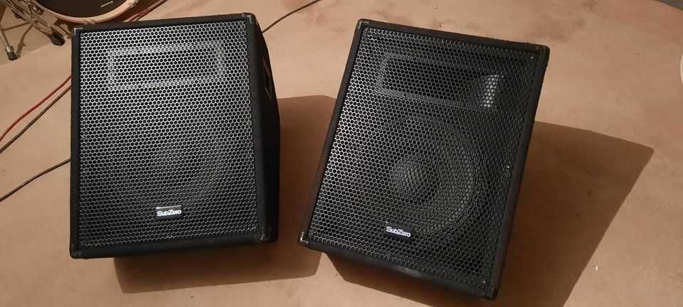 2x Monitores SubZero C12M 500W/Peak cada