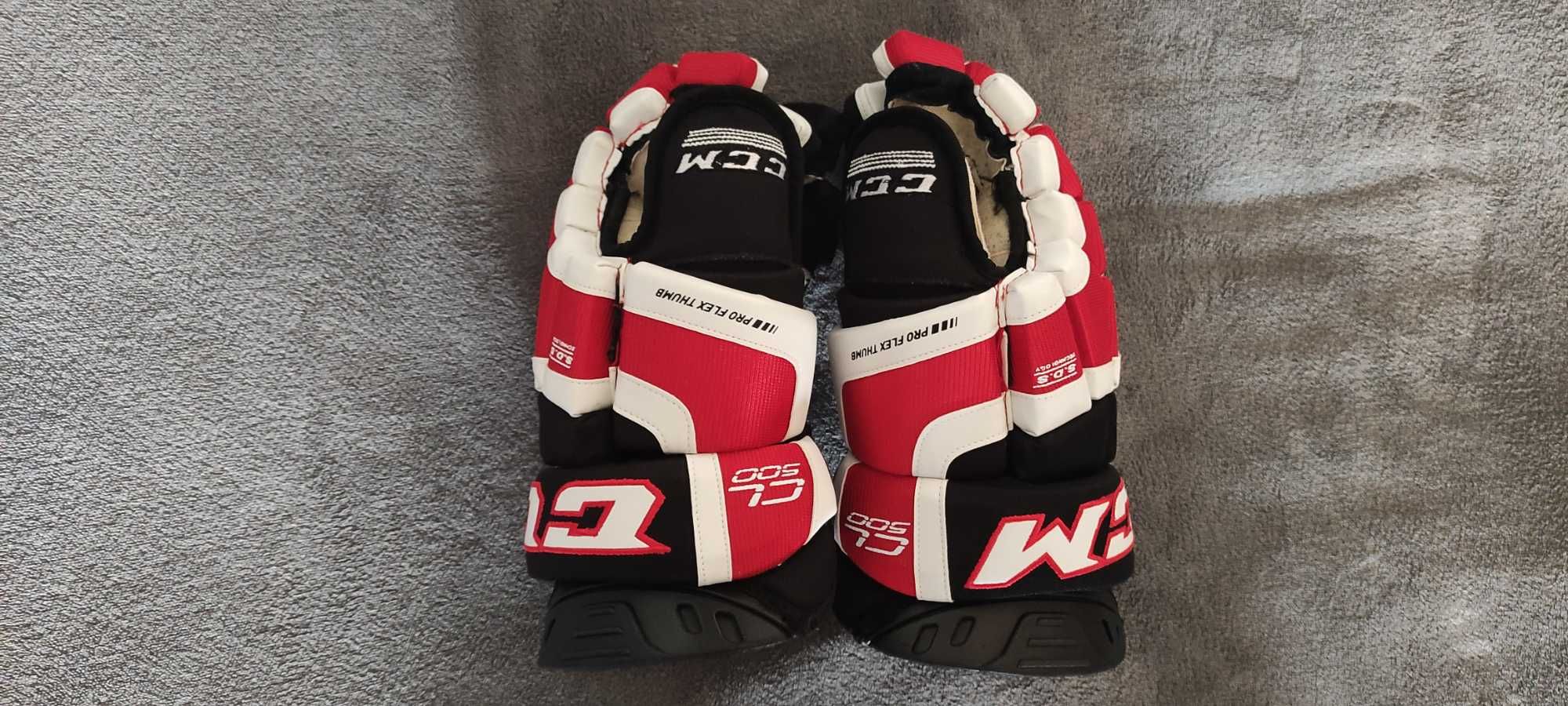 Rękawice hokejowe CCM CL500 Pro Flex Thumb PRO SPEC Hockey Gloves