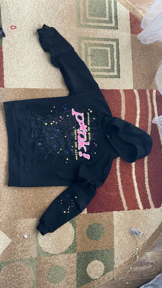 Худи sp5der p1nk drill archive