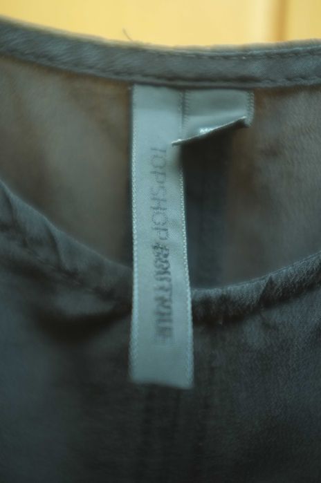 jedwabna sukienka Topshop bieliźniana minimalistyczna subversive 36