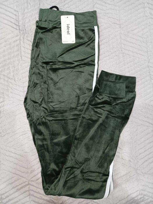 Spodnie welurowe damskie roz. S/M