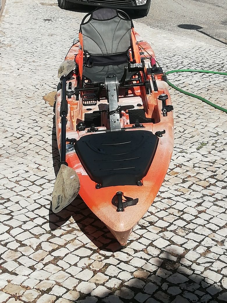 Kayak catcher pedais