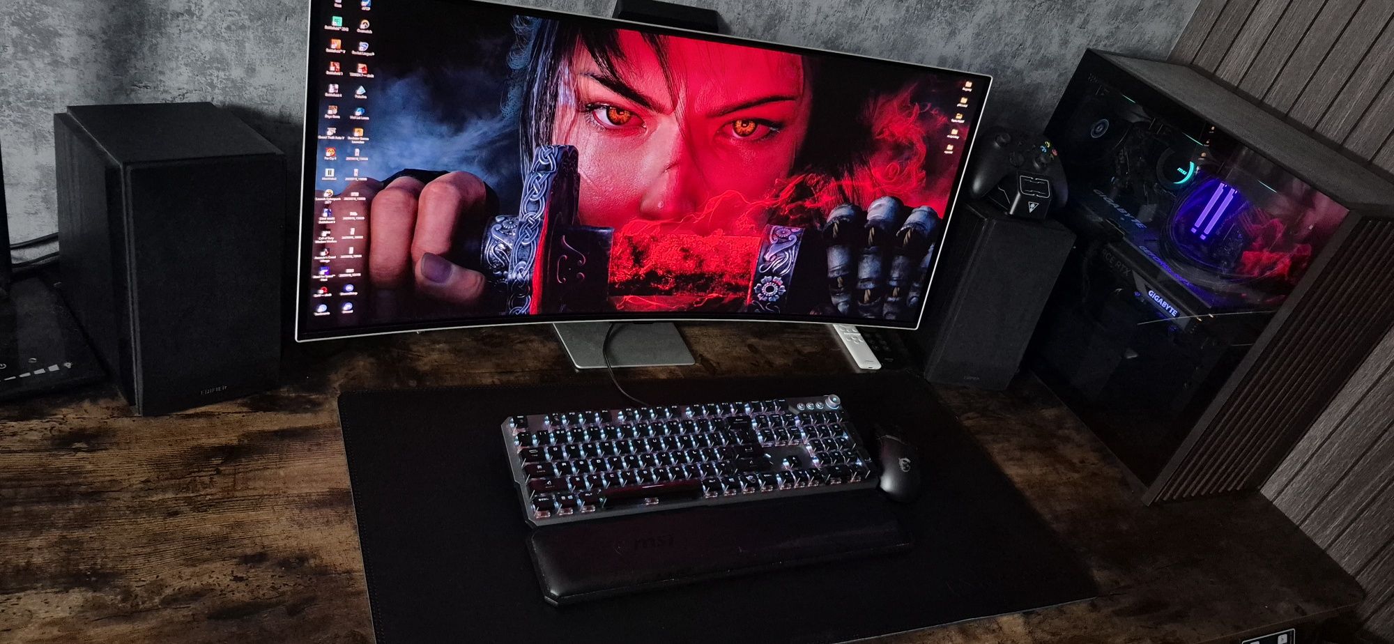 Zestaw Komputerowy dla gracza. I7 14700k RTX 4070TI monitor OLED