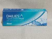 Линзы однодневные Dailies Aqua Comfort Plus 28 шт