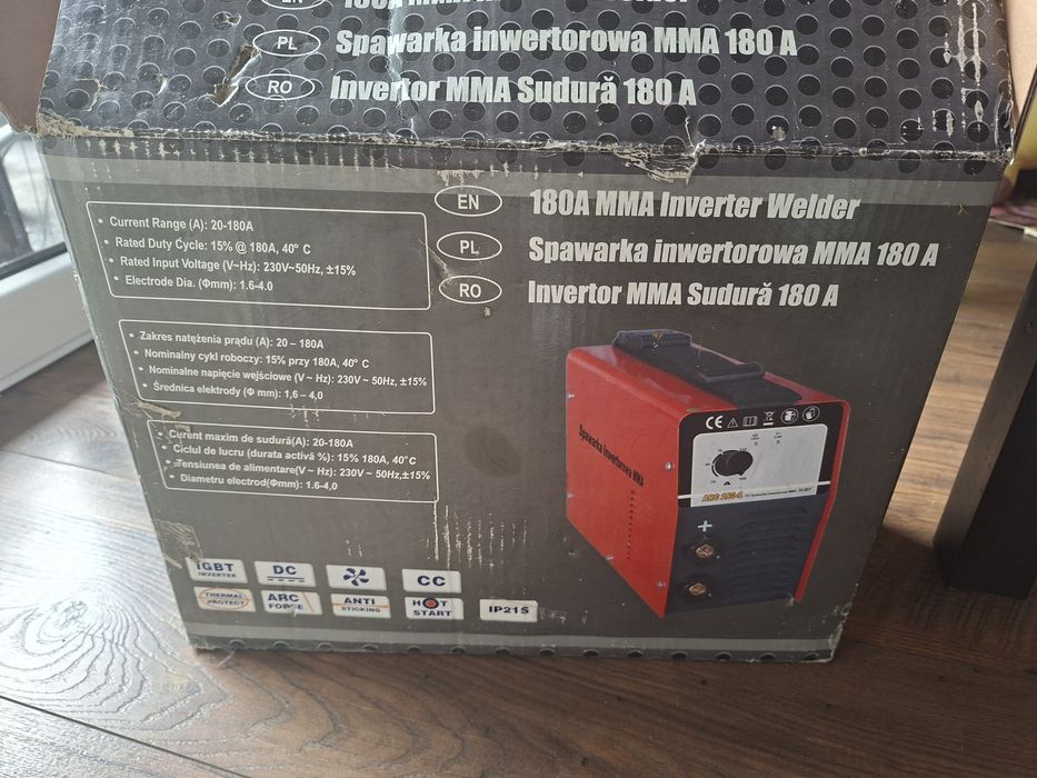 Spawarka inwetorowa MMA 180A