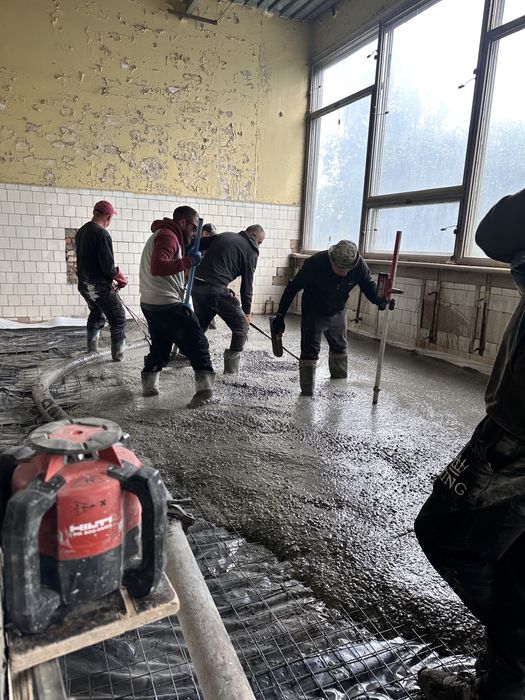 Промислові бетонні підлоги з топінгом