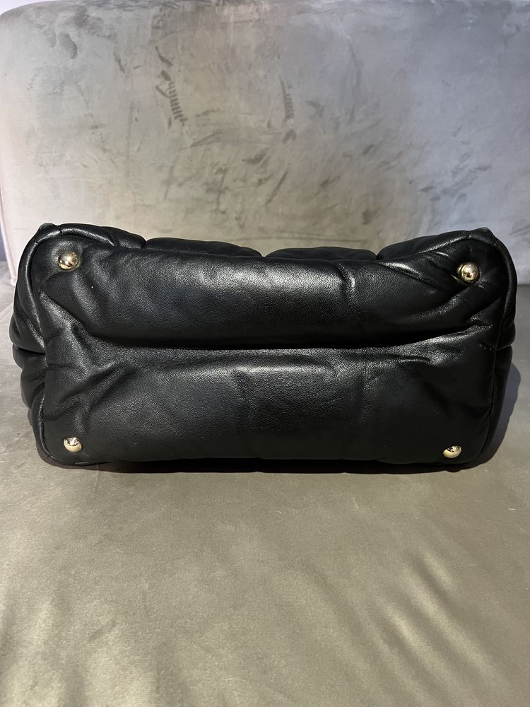 Prada bomber nappa tote bag