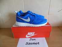 37,5 Niebieskie Nike Roshe Run Blue / White