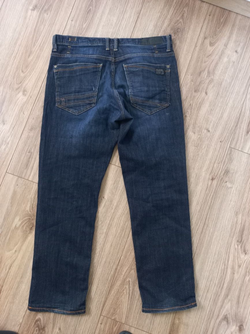 Firmowe męskie  spodnie jeans-BLEND-32/30-L