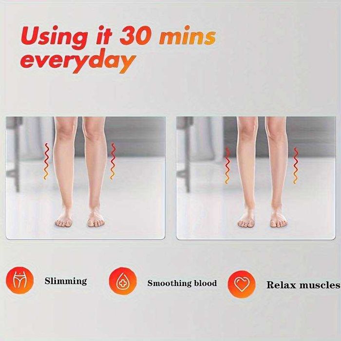 ⊛ Entrega Grátis 24H ~ Massageador Eletrico Relax para Pes/Pernas »NEW