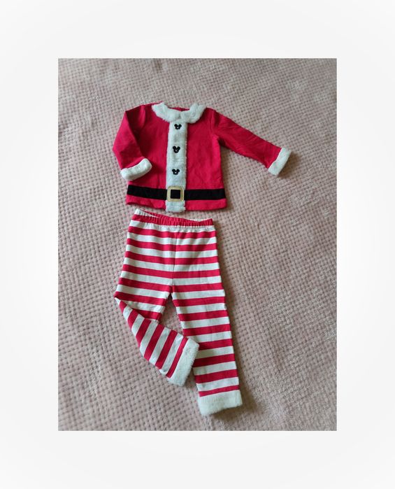 Дитяча піжама, костюм, новорічний костюм, костюм ельфа, помічник санти