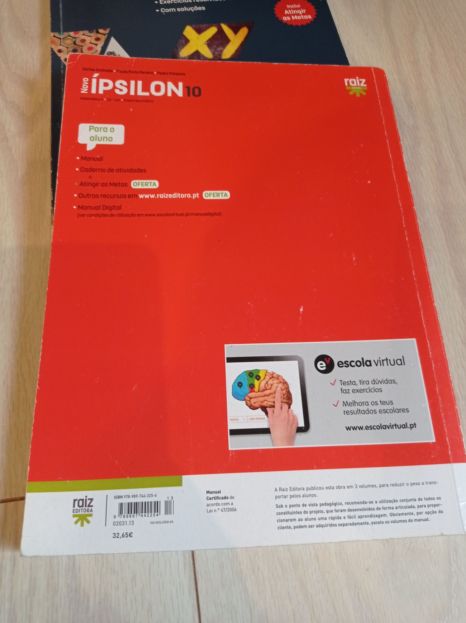 Manual Matemática A Ípsilon 10* ano