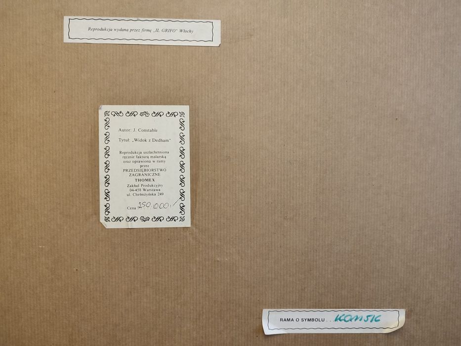 Obraz "Widok z Dedham" J. Constable