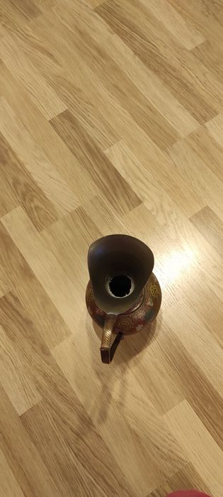 Wazon mosiężny, orientalny, dzban indyjski, dzbanek