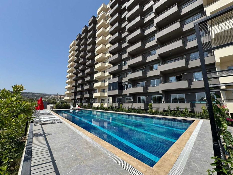 Квартиры студия 47м2 от застройщика, район Эрдемли Мерсин Турция