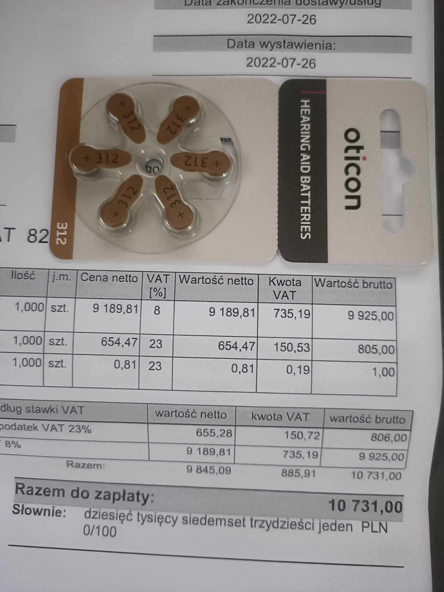 Aparaty słuchowe Oticon More™ miniRITE T w bardzo dobrym stanie
