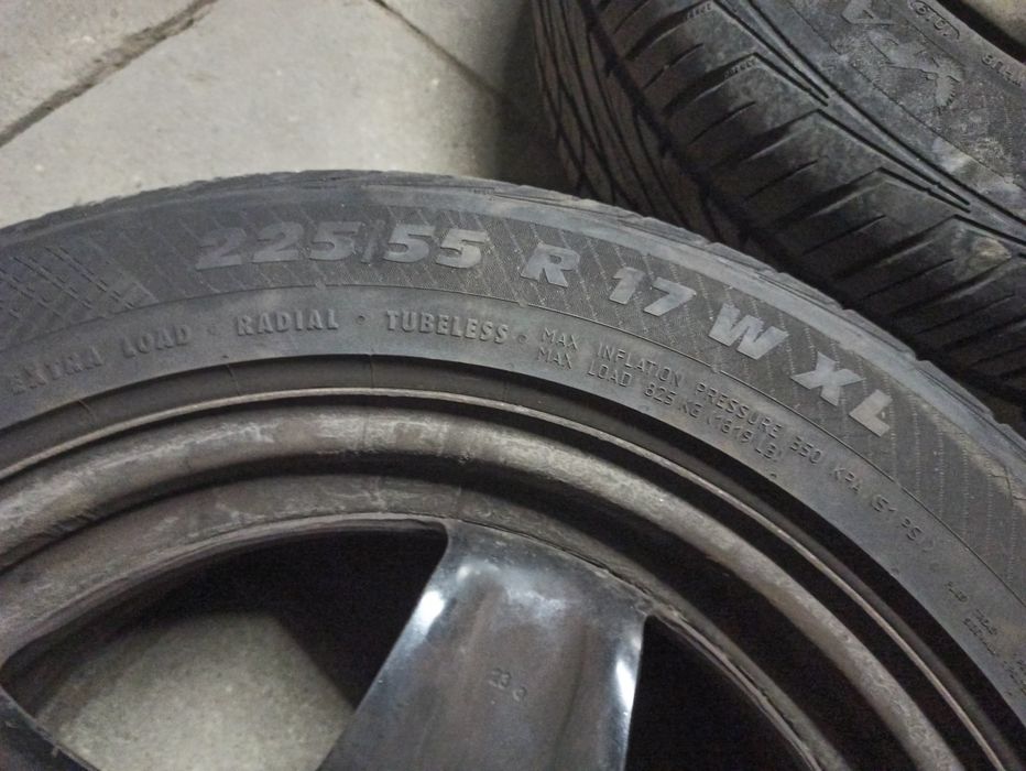 4 sztuki Opony letnie Dębica i Paxaro 225/55 r17 Opel Insignia