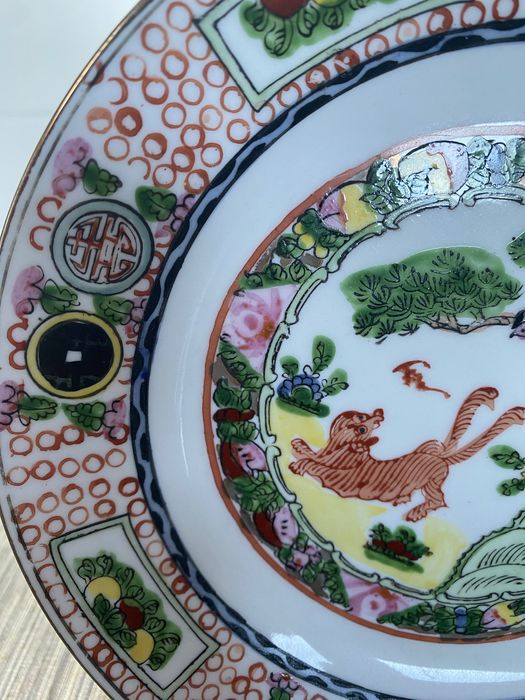 Prato de Porcelana chines antigo