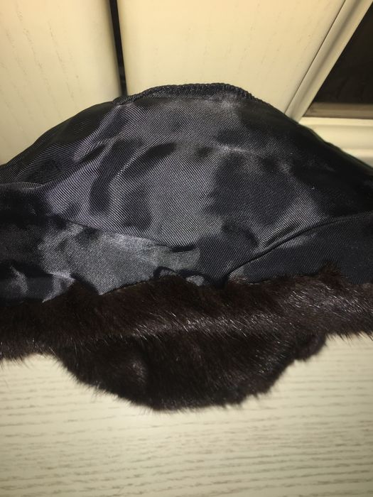 Шапка берет норковый 54-56 см ОГ