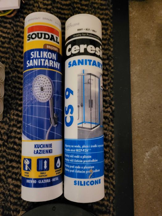 Silikon sanitarny nowy