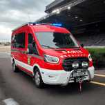 Ford Transit, Strażacki, Straż, Pożarniczy,  9 osobowy  Strażak SAM Ciechanów