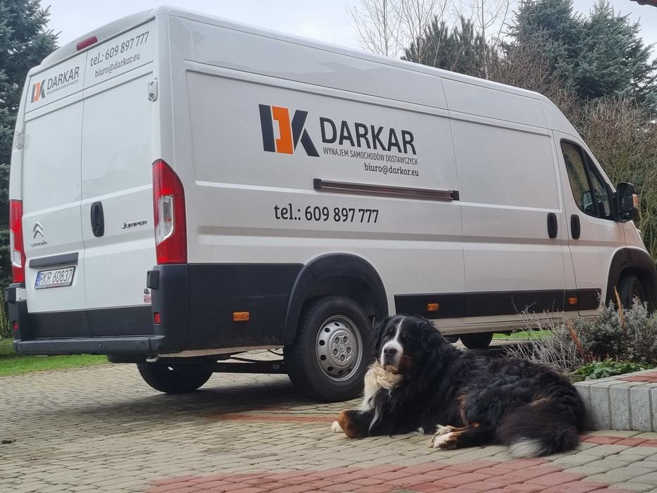 Wynajem Bus dostawczy citroen Jumper DARKAR