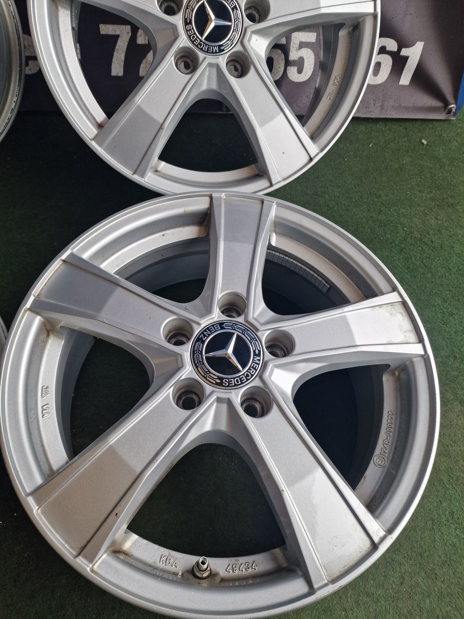 Alufelgi 16 5×112 Audi Mercedes Vw Skoda Seat Komplet