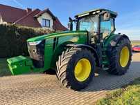 John Deere 8345R  Autotrac, obciążniki, centralne smarowanie