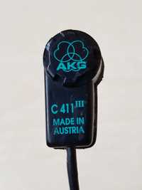Мікрофон конденсаторний AKG 411 III + блок фантомного живлення AKG B15