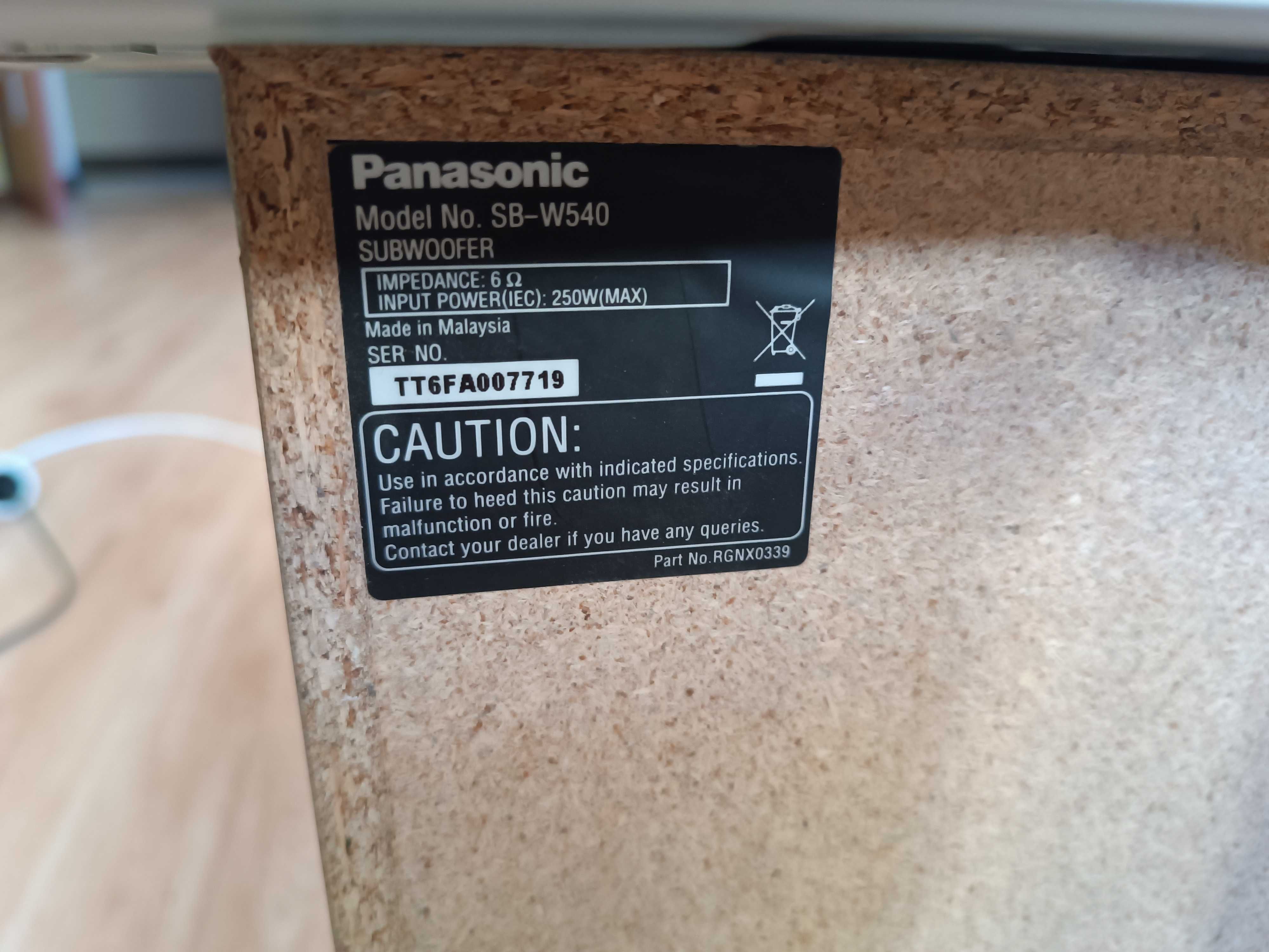 Kino domowe Panasonic SA-HT855