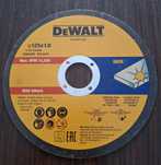 Tarcze do cięcia metalu I stali 125x1 Inox Dewalt 150szt.