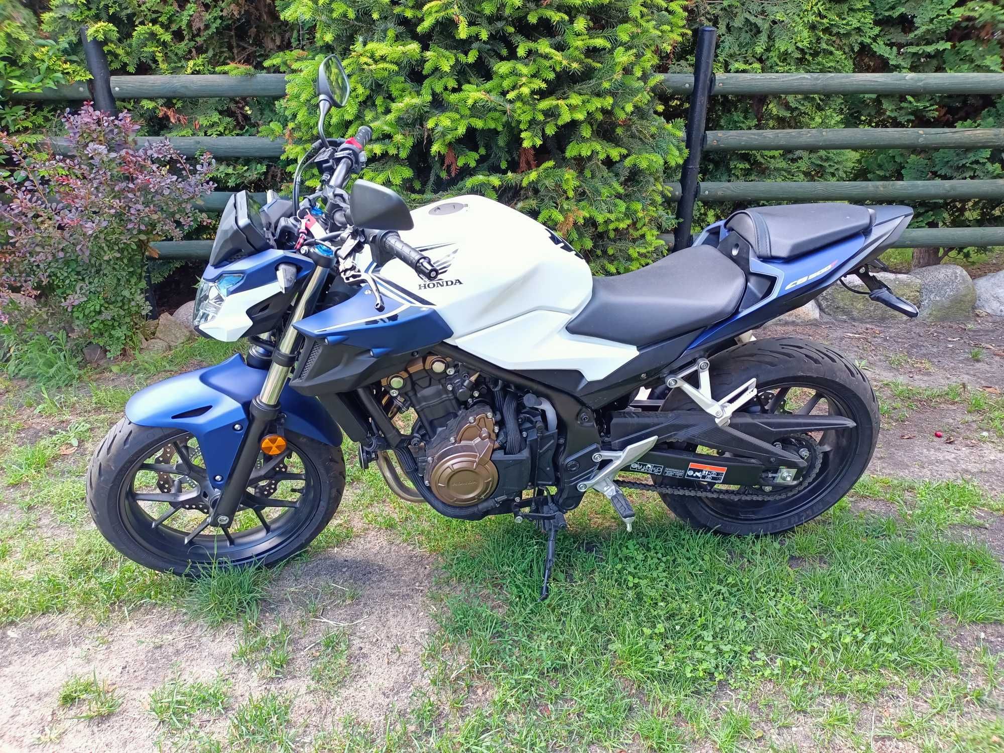 honda cb 500 f niski przebieg