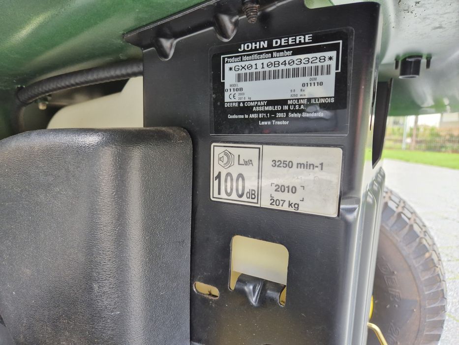 Okazja! Traktorek kosiarka John Deere X110 Idealny!!