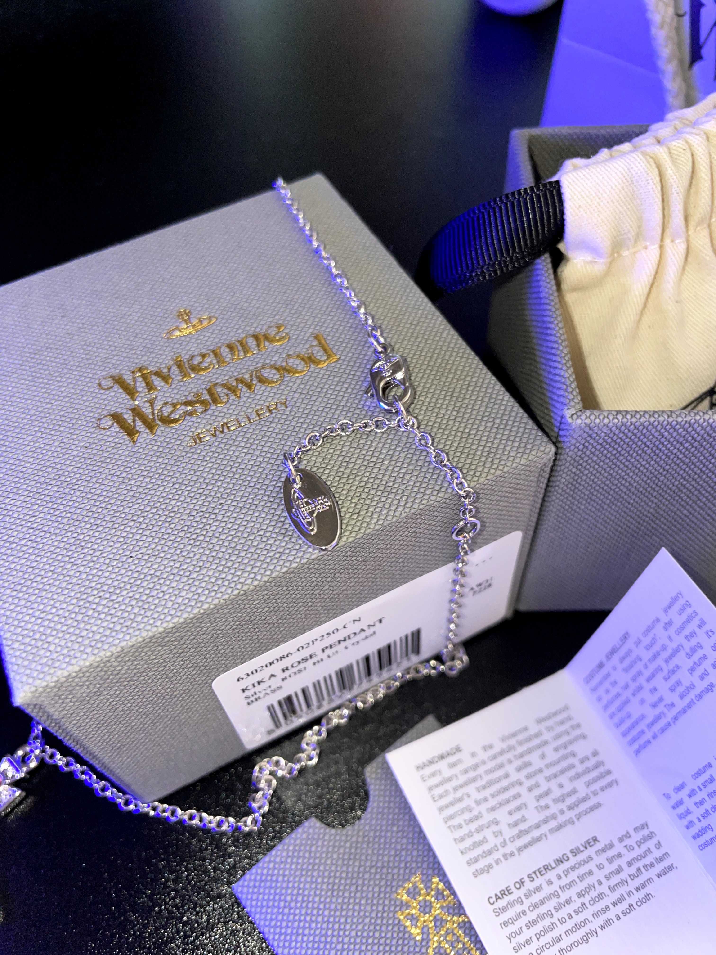 Vivienne Westwood Подвеска Ожерелье KIKA rose pendant