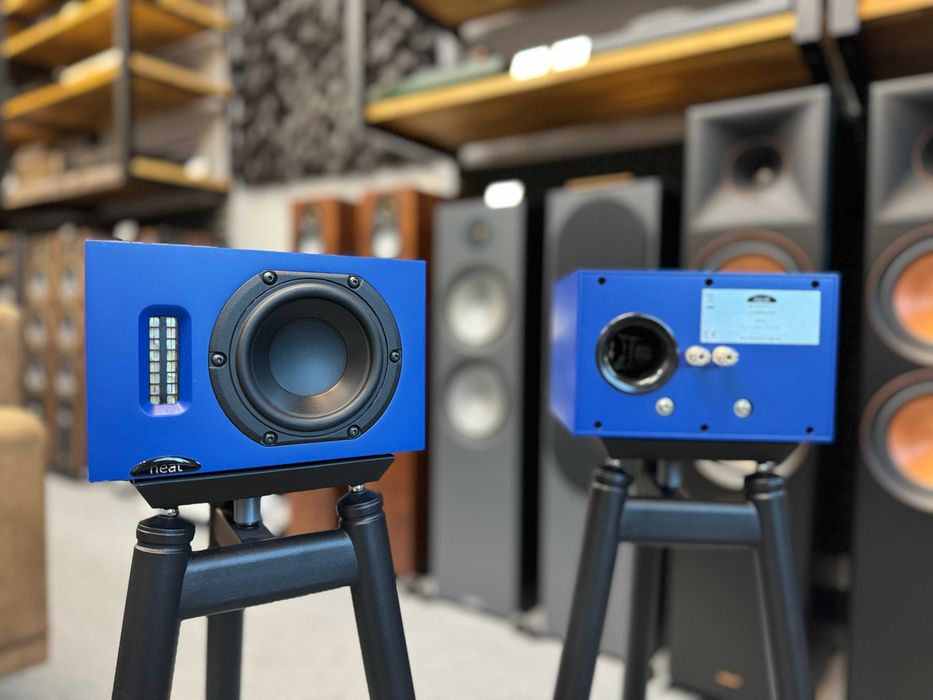 KULTOWE Neat Acoustics IOTA BLUE Niebieski Kolumny OUTLET SKLEP RATY