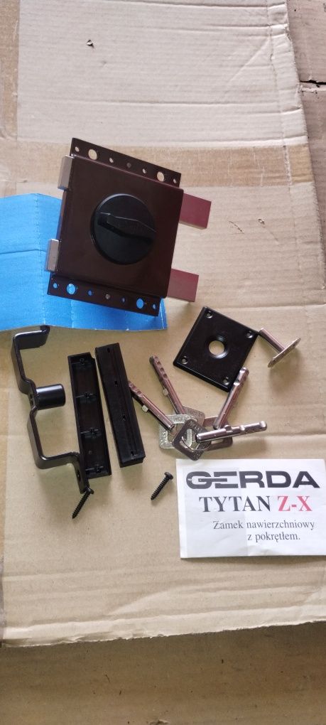 Zamek nawierzchniowy GERDA TYTAN ZX