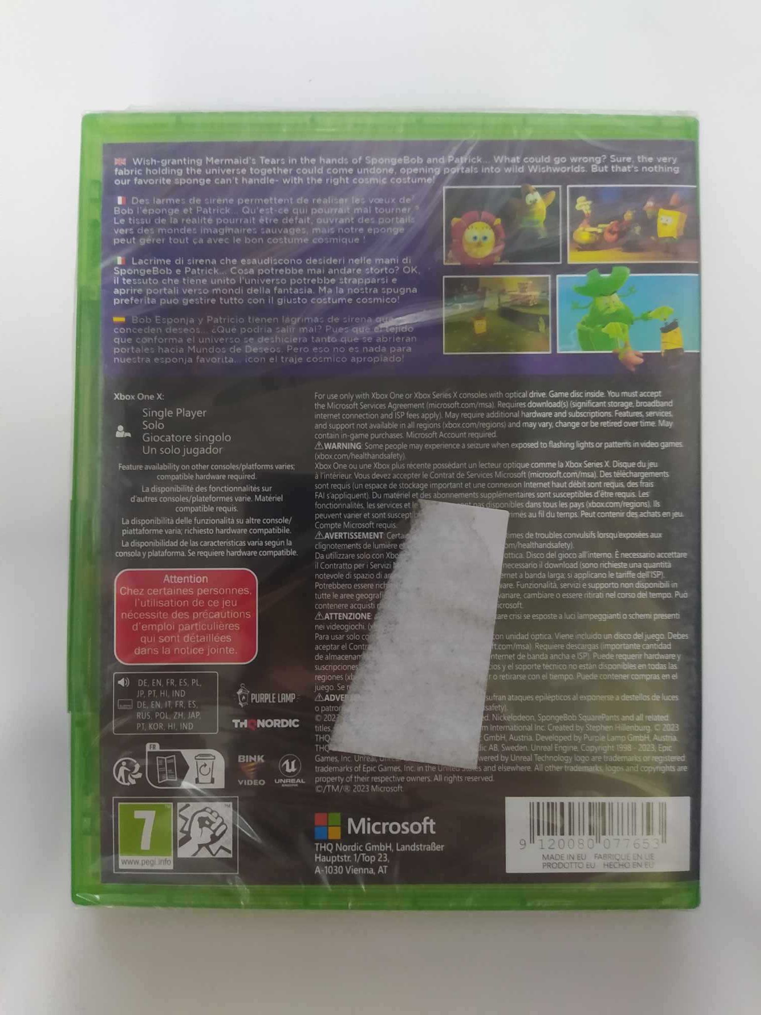 NOWA SpongeBob SquarePants: The Cosmic Shake Xbox One