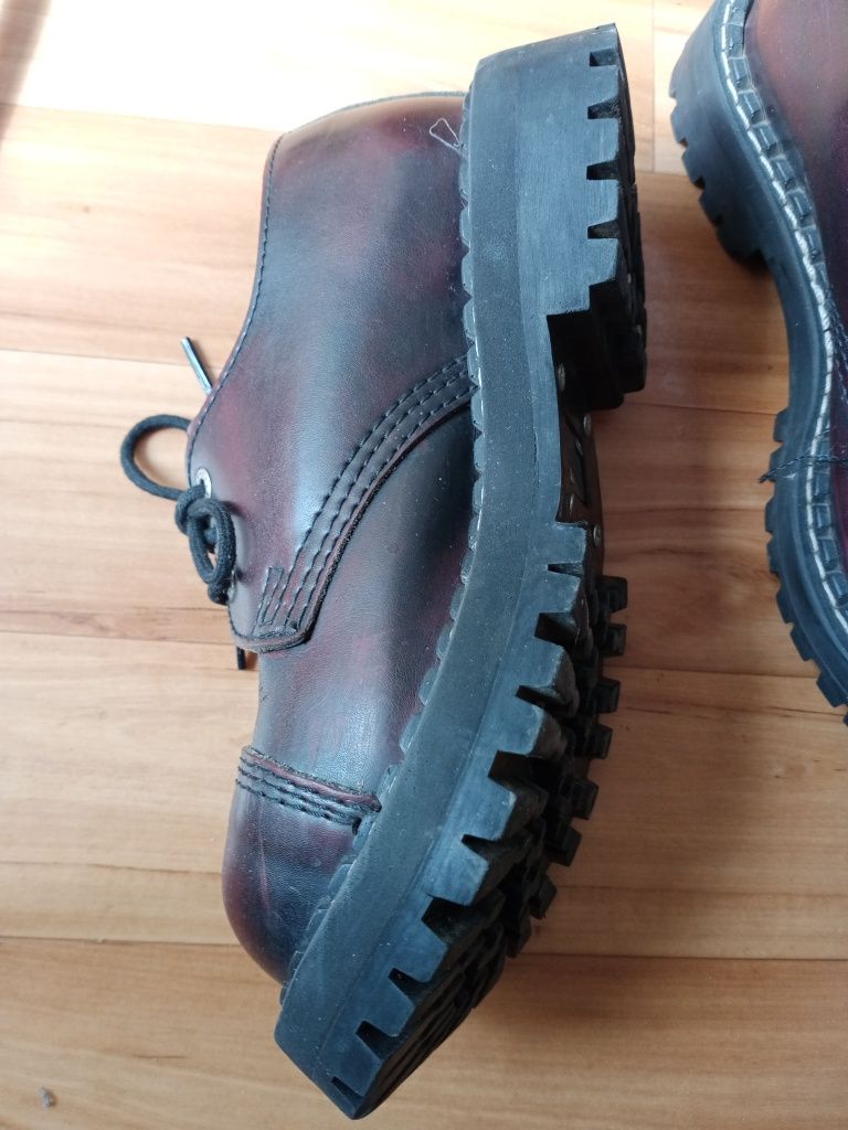 Glany Steel niskie 36 burgund/bordowe