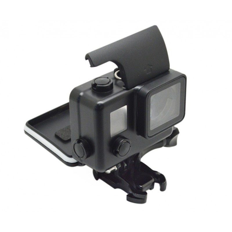 Аквабокс камуфляжний для GoPro Hero 3, 3+, 4 blackout (чохол)