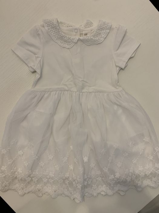 Sukienka biała H&M 86