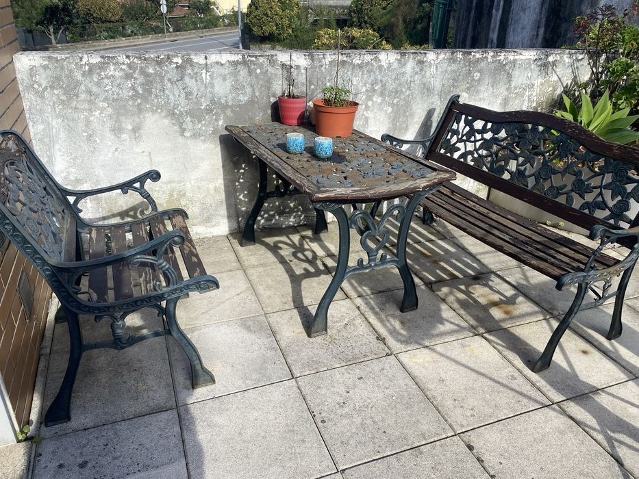 Conjunto jardim ferro