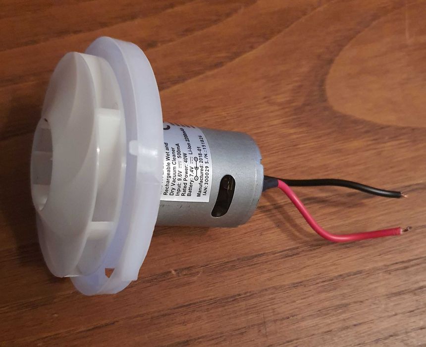 Motor de mini aspirador Silvercrest - Porto